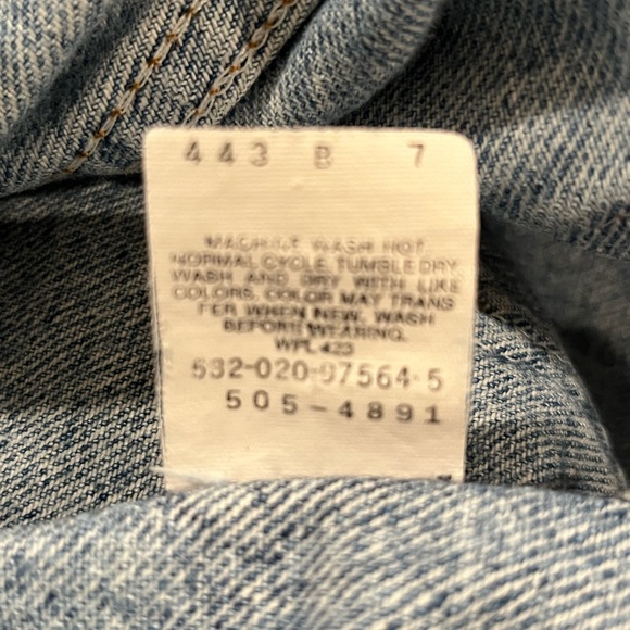 Men’s Levi’s 505 Jeans 36x34 - Picture 6 of 6